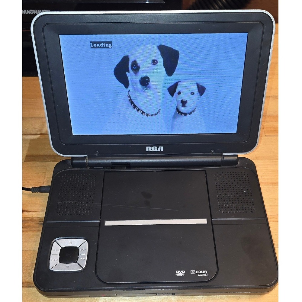 RCA Portable DVD Player Black With Power Adapter Dolby Digital DRC6309 parts